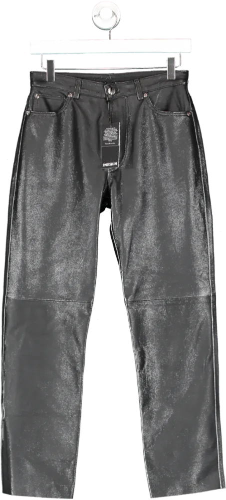 2ndskin Black Tate Pants UK 8