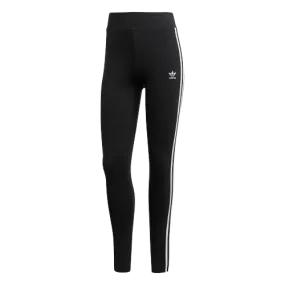 Adidas Women's Adicolor 3 Stripes Leggings - Black / White