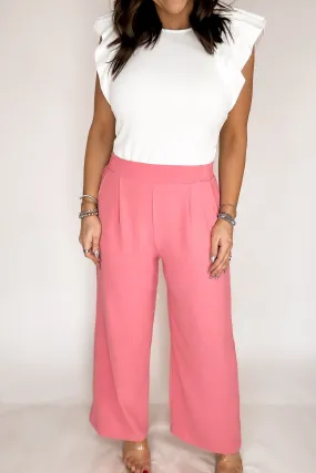 Amazing Rose Wide Leg Pants