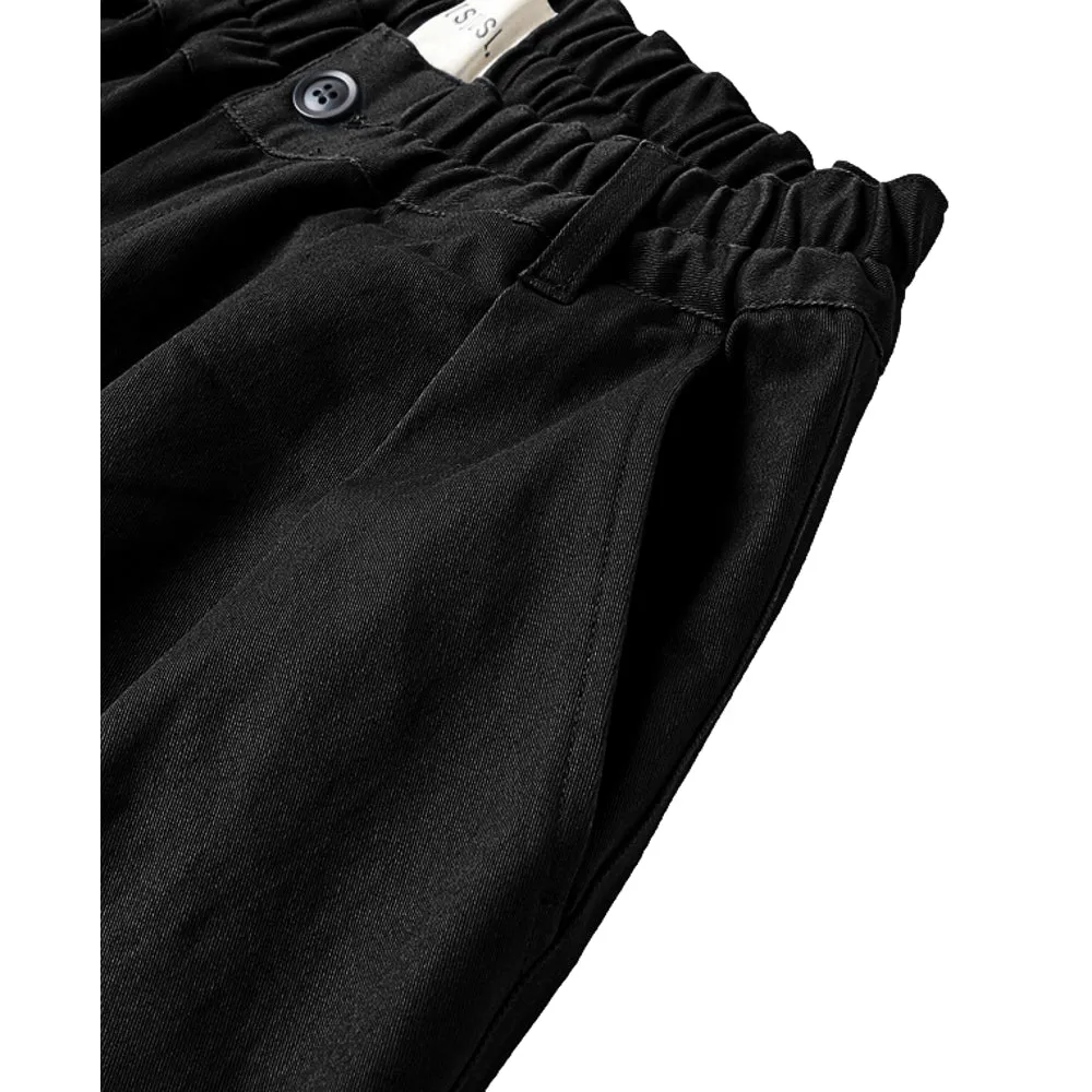 A[S]USL KIDS SIGNATURE PANTS-BLACK