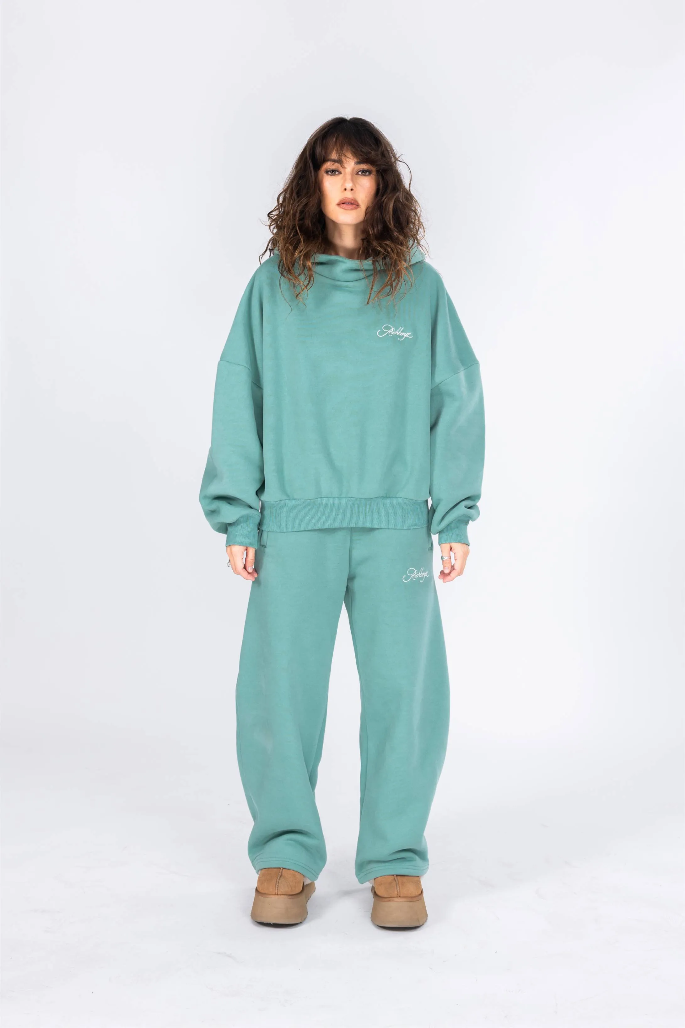 Box Hoodie - Jade