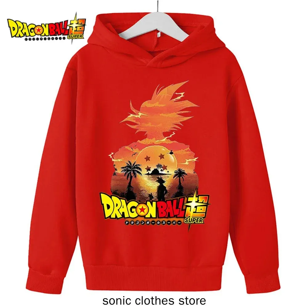 Children's Dragon Ball T-shirt Goku Anime Hoodie