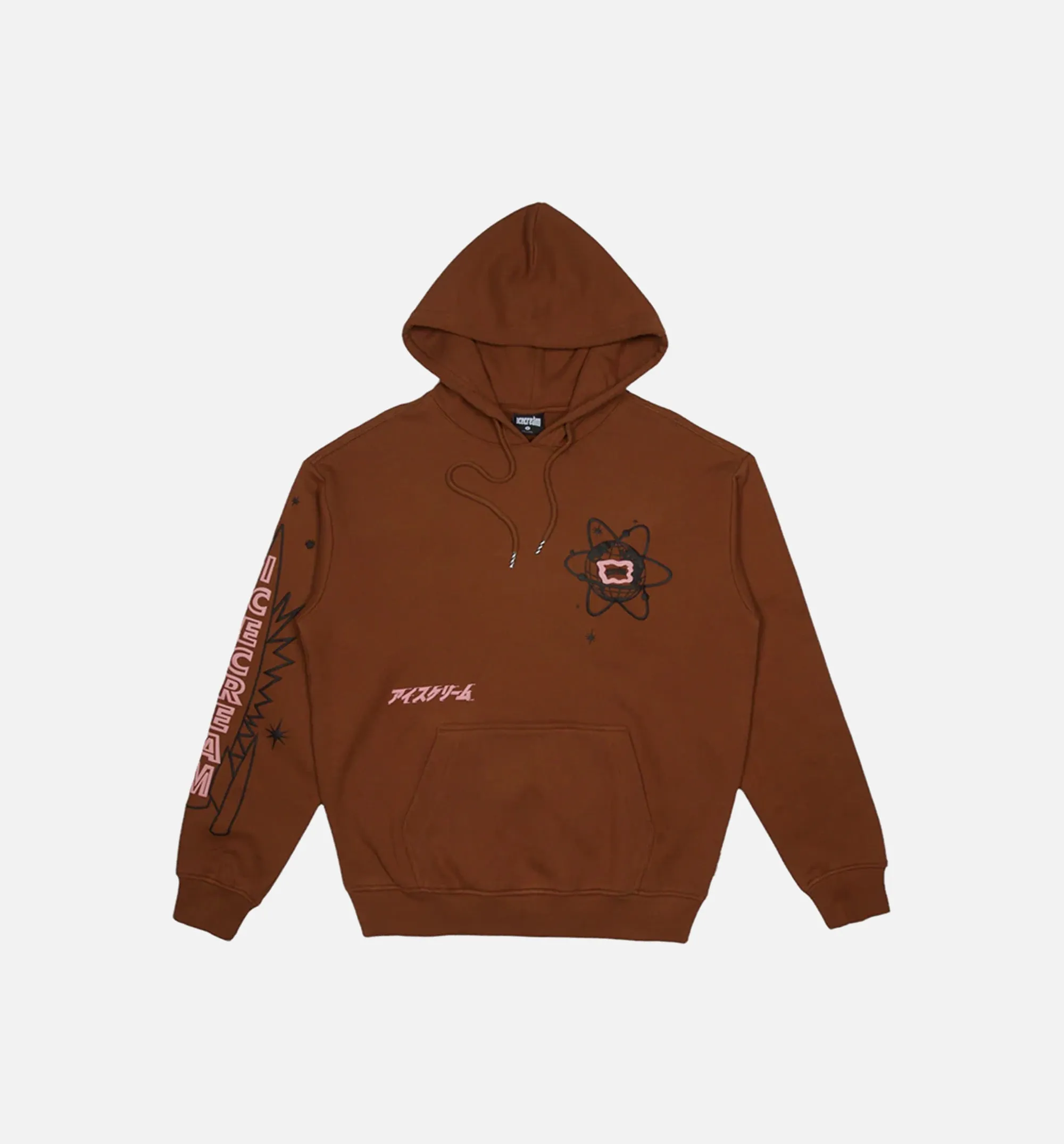 Cones Hoodie Mens Hoodie - Brown