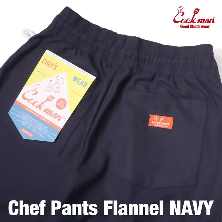 Cookman Chef Pants - Flannel : Navy