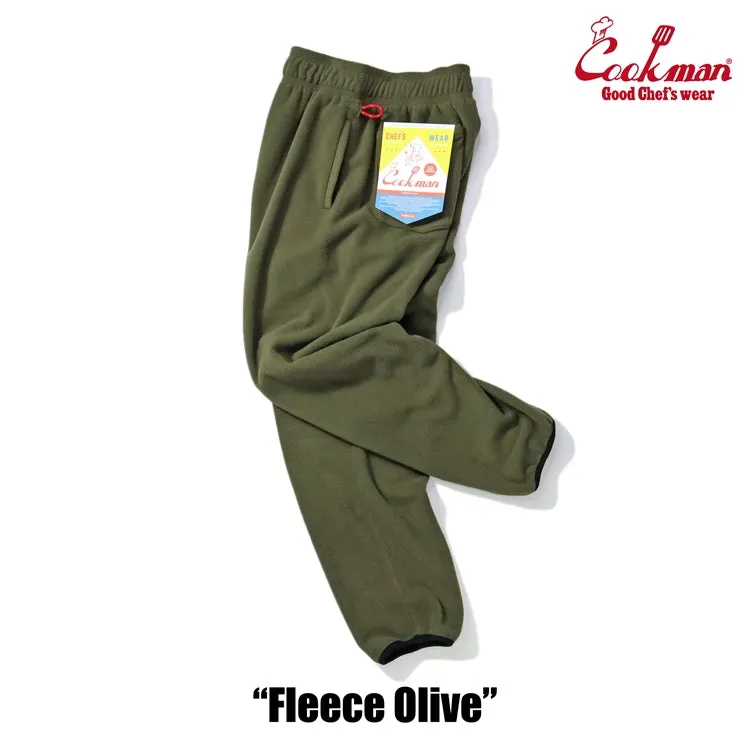 Cookman Chef Pants - Fleece : Olive