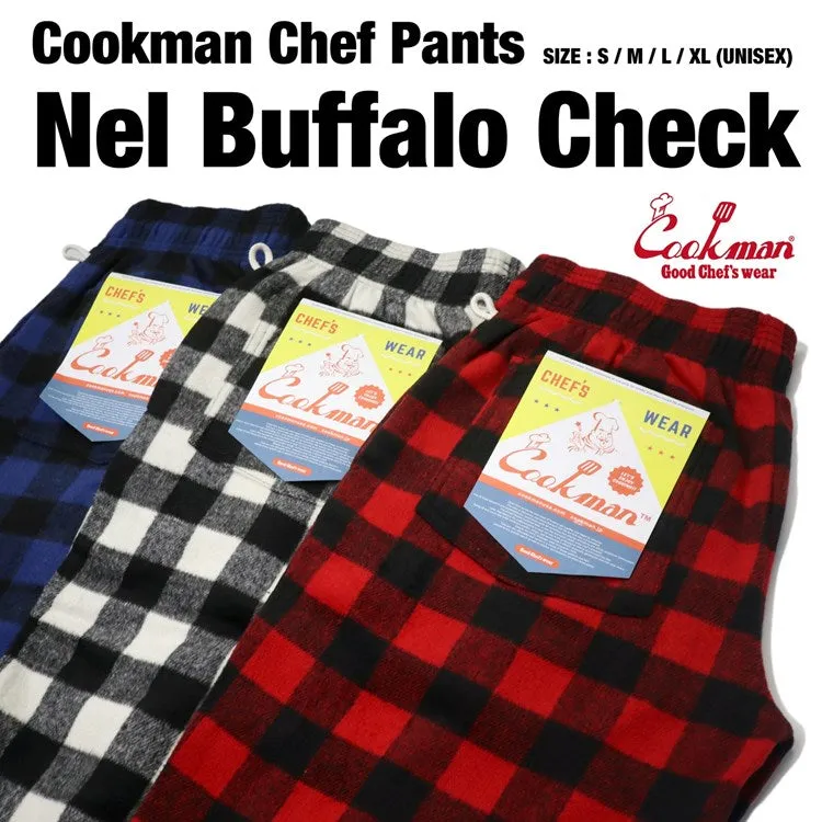 Cookman Chef Pants - Nel Buffalo Plaid : Red