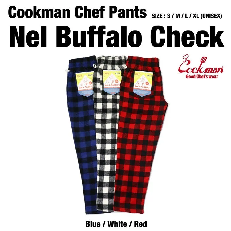 Cookman Chef Pants - Nel Buffalo Plaid : Red