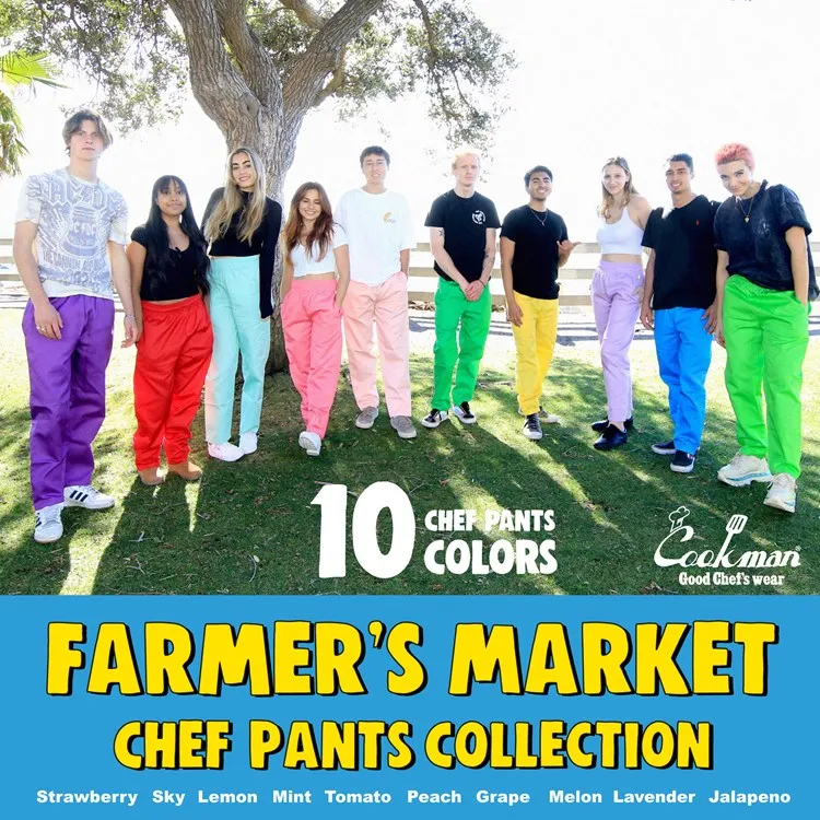 Cookman Chef Pants - Strawberry