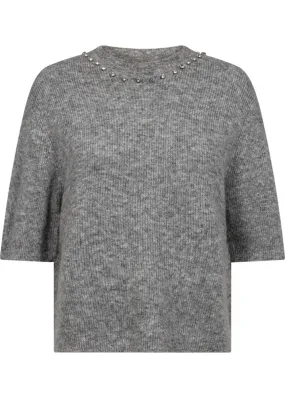 Copenhagen Muse Ibra Pullover - Grey Melange