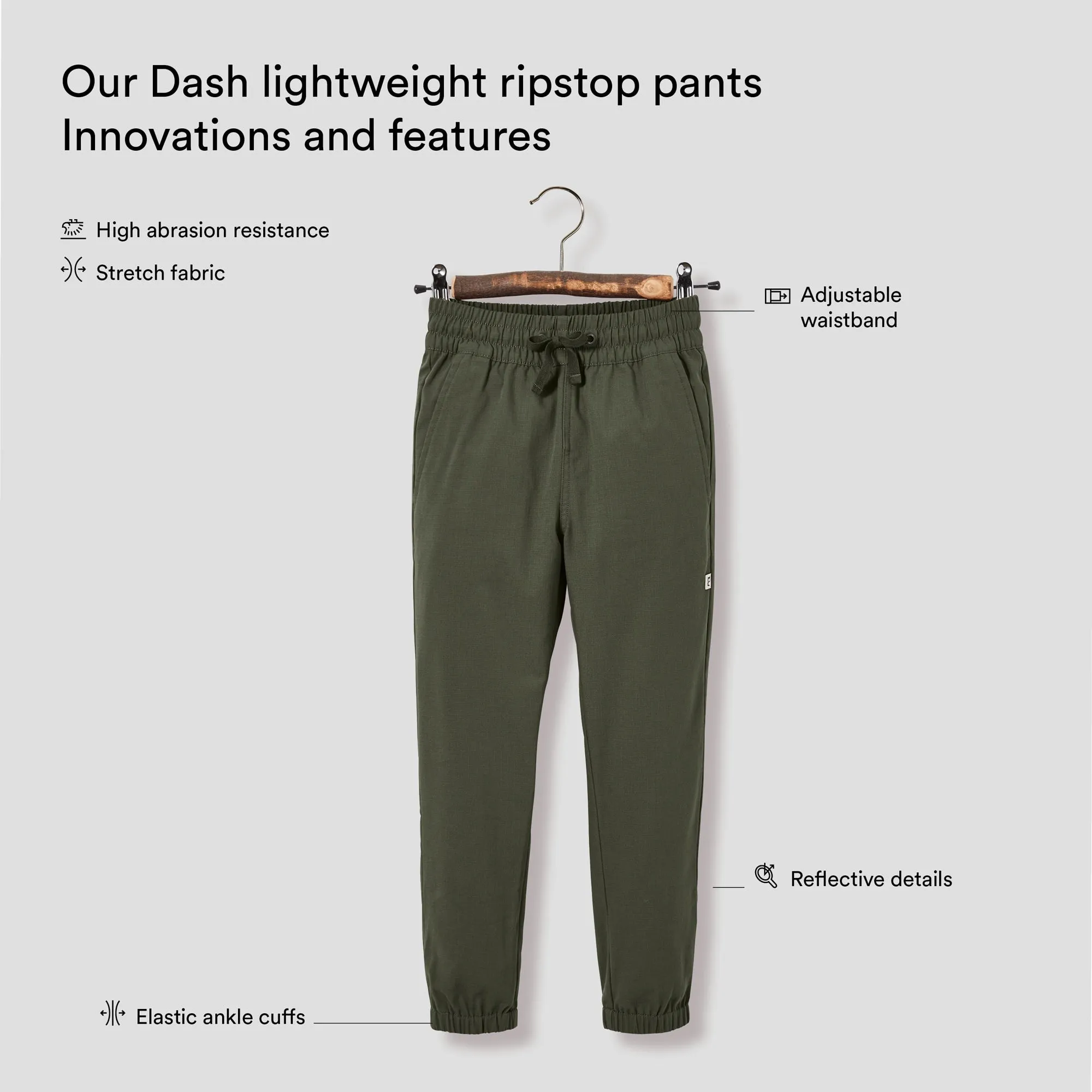 Dash lightweight ripstop pants