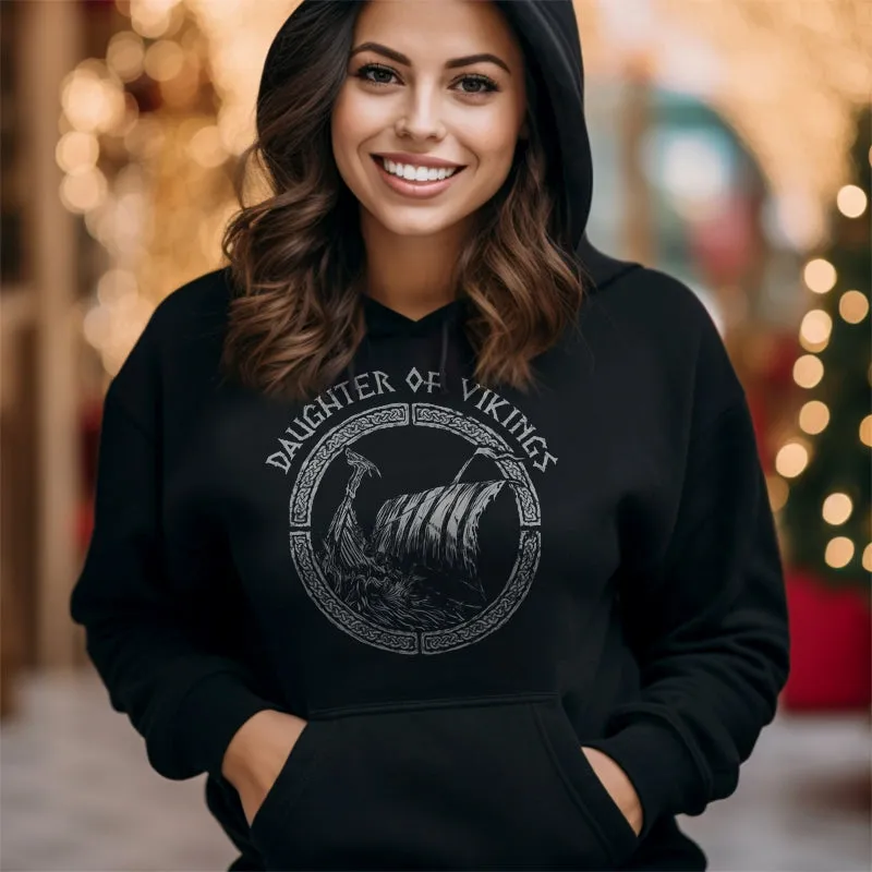 Daughter of Vikings - Hooded Sweatshirt