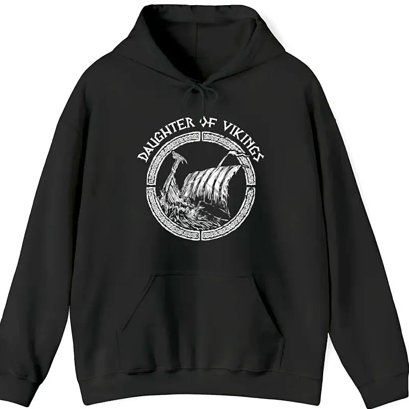 Daughter of Vikings - Hooded Sweatshirt