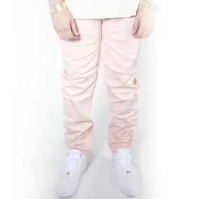 Dirty Pink Twill Jogger Pants JG804