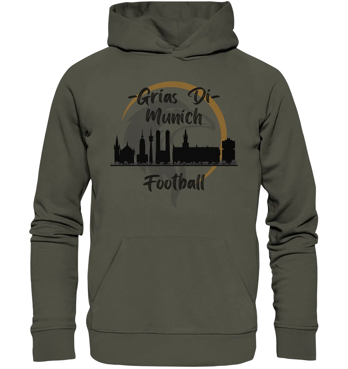 Grias Di - Munich Football  - Organic Basic Hoodie