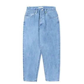 HATSKI LOOSE TAPERED DENIM ICE BLUE