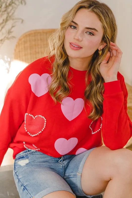 Hearts Of Love Sweatshirt