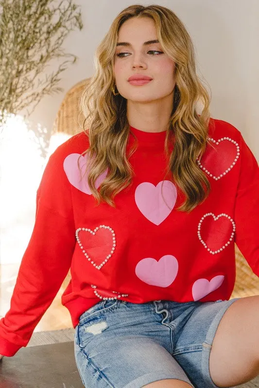 Hearts Of Love Sweatshirt