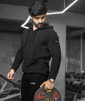 Heavy Duty GymX Hoodie: Carbon Grey