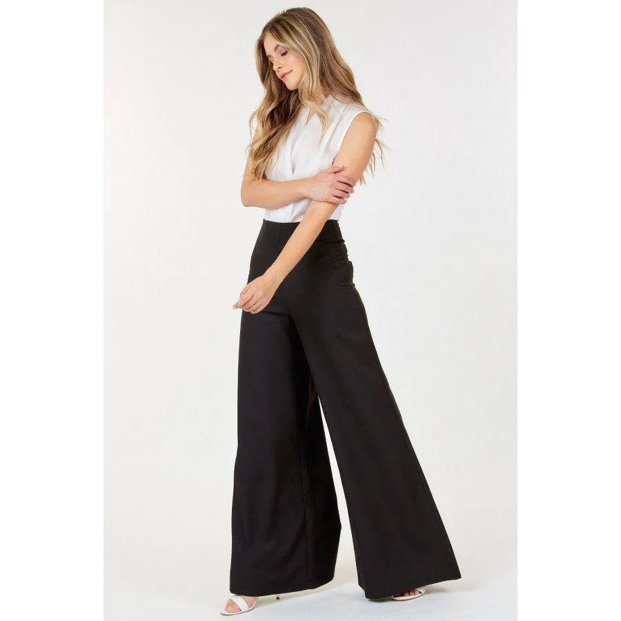 High Waist Wide Leg Flare Pants