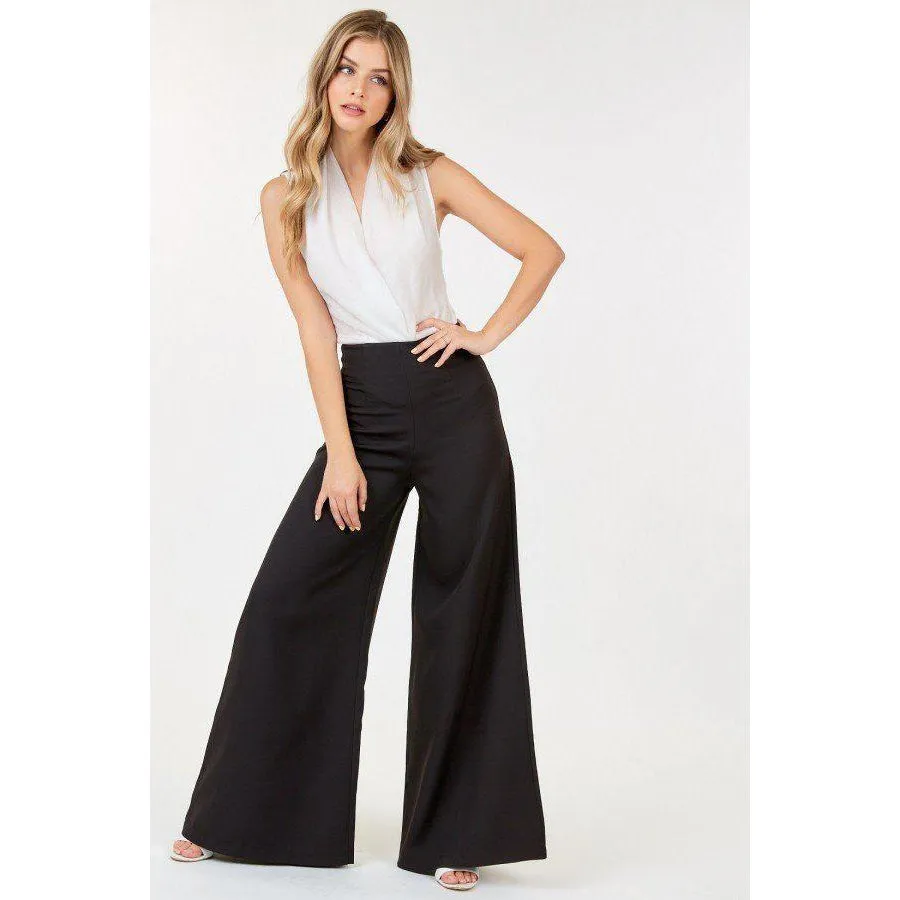 High Waist Wide Leg Flare Pants