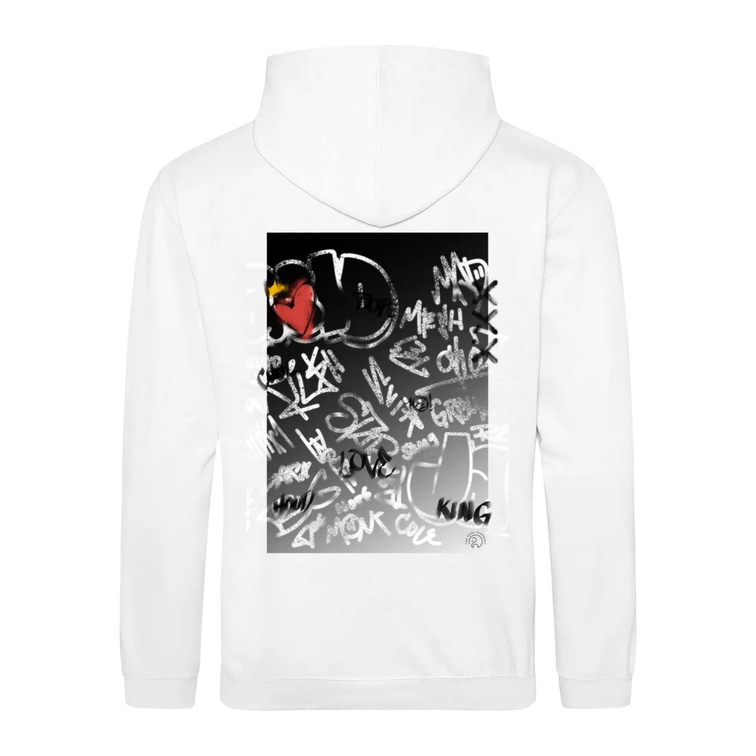 Hoodie "Graffiti Flowers"