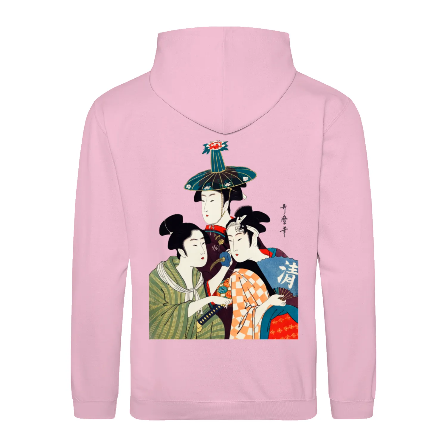 Hoodie "Three Geishas"