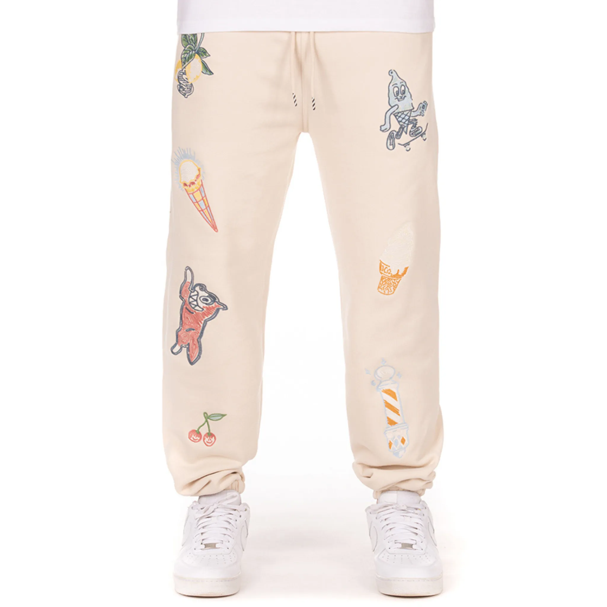 Ice Cream Work In Progress Sweatpants (Fog)