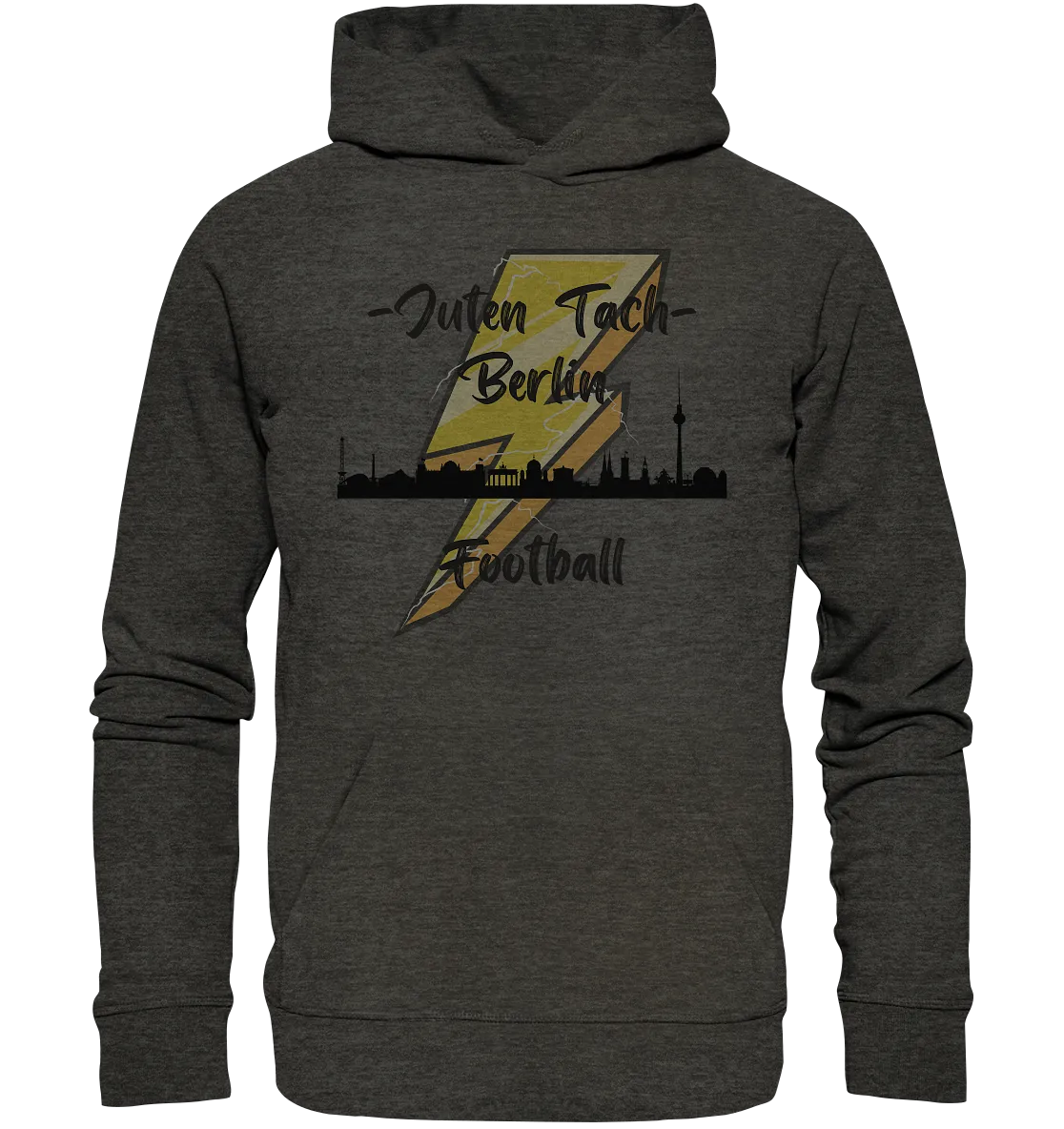 Juten Tach - Berlin Football - Organic Basic Hoodie