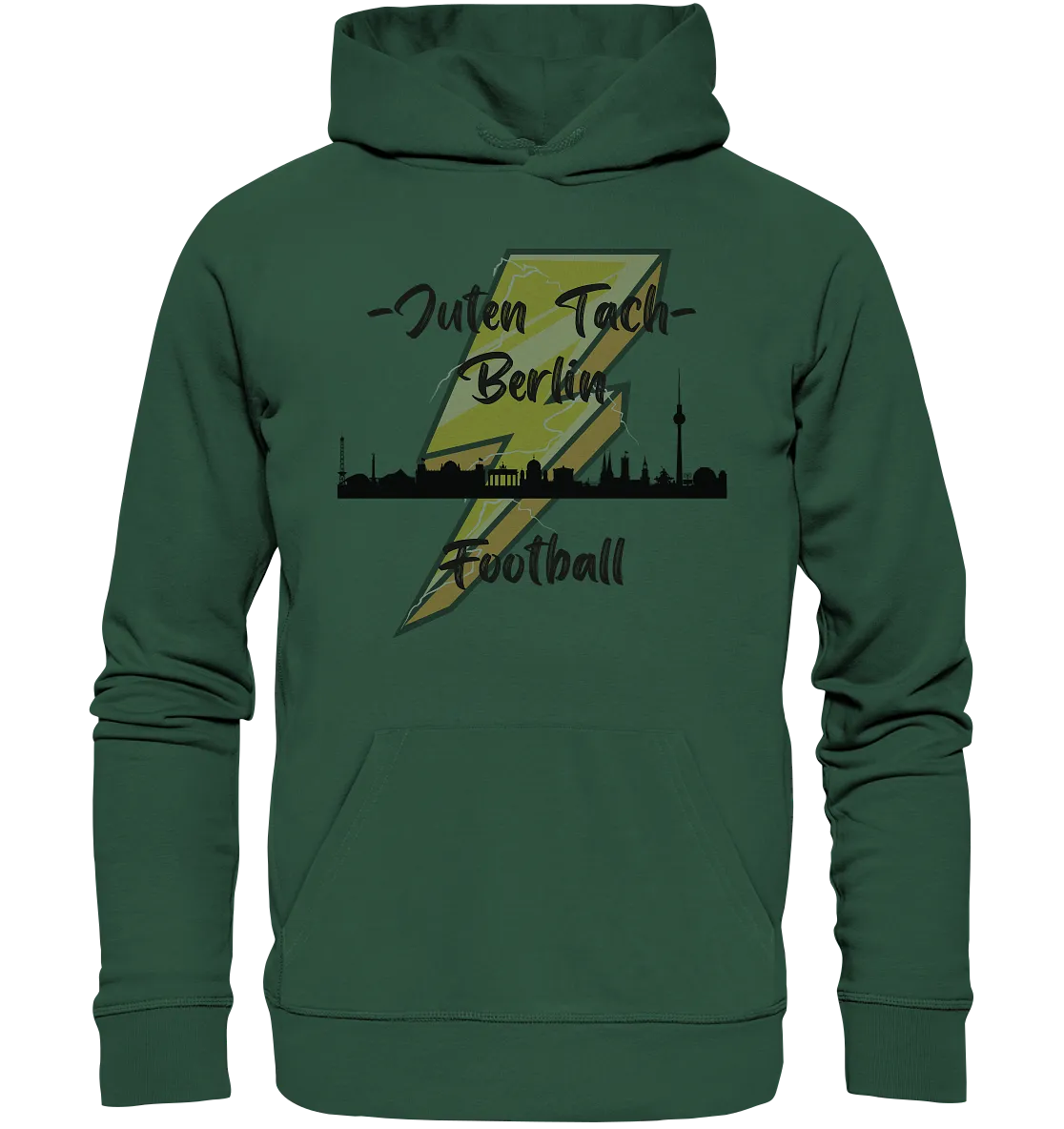 Juten Tach - Berlin Football - Organic Basic Hoodie