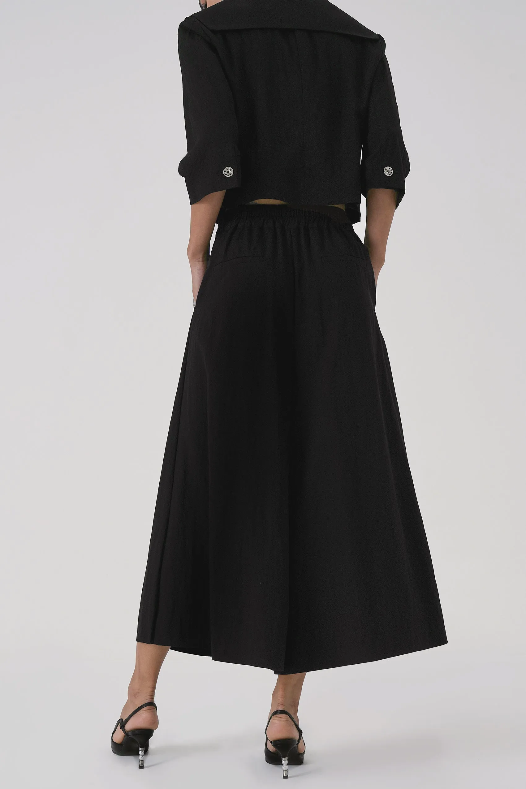 Karina Wide Pants, Black