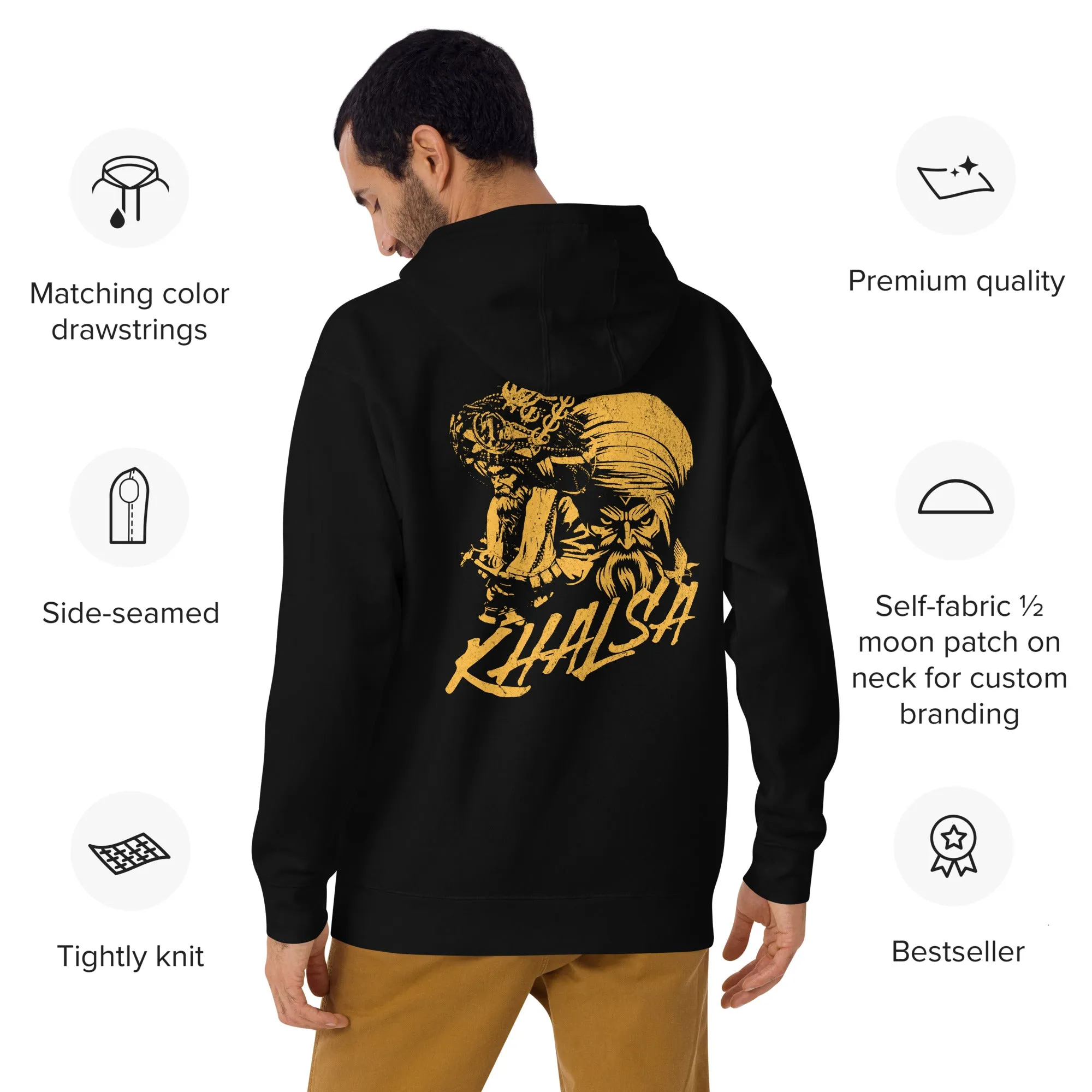 Khalsa Unisex Hoodie