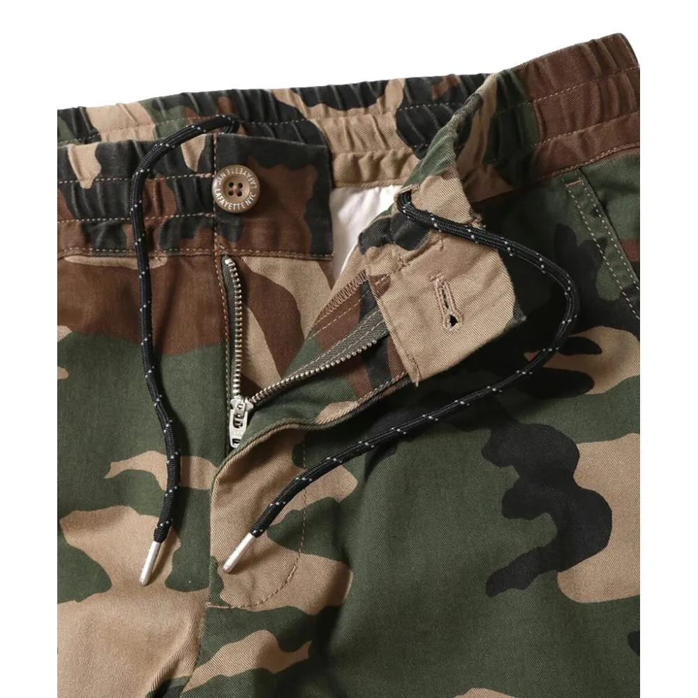 LAFAYETTE STRETCH JOGGER PANTS-WOODLAND CAMO