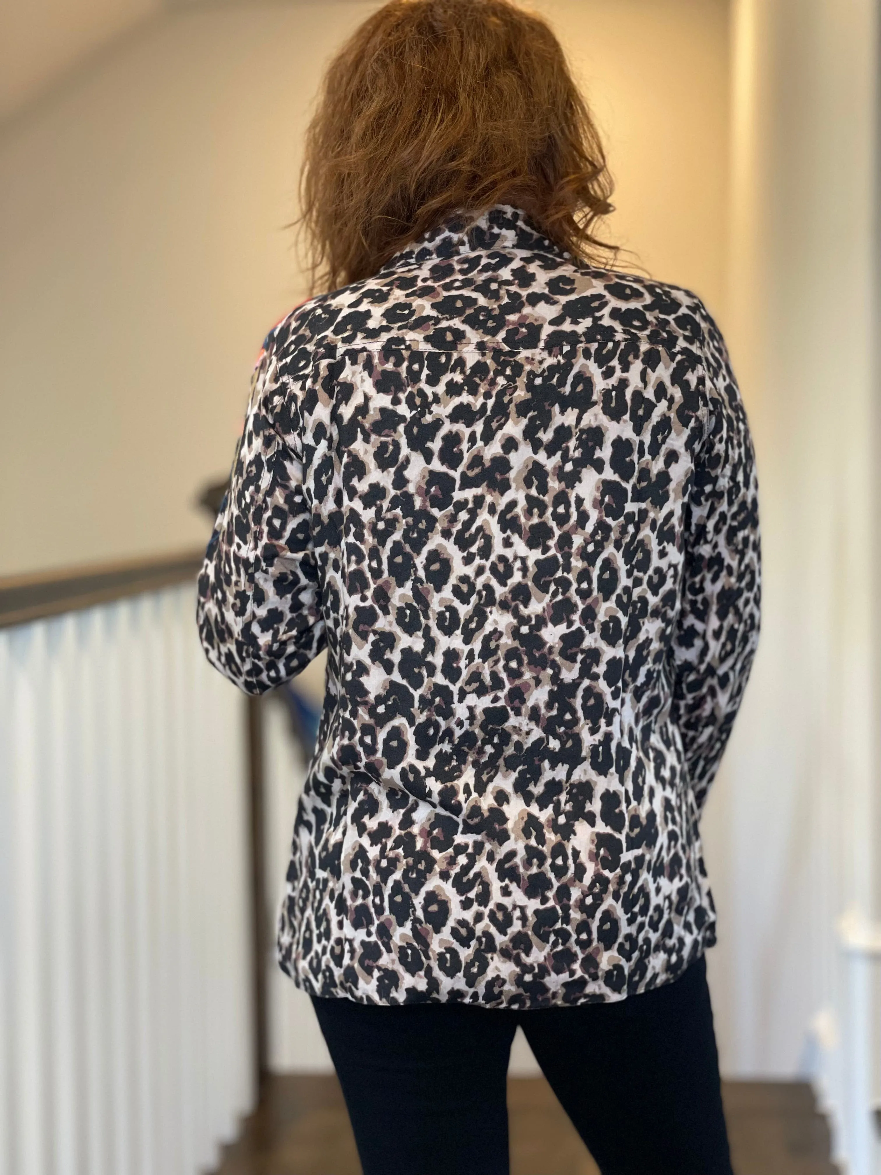 Leopard Combo Reversible Jacket