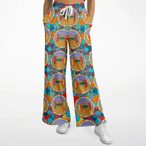 Life on Mars Eco-Poly Stretchy Phat Bellbottoms