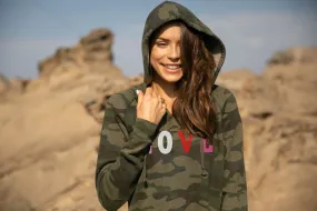 Love Lightweight Hoodie, Camo