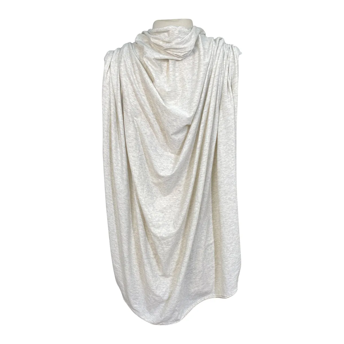 Lululemon Athletic Poncho Shawl in White Heather - One Size