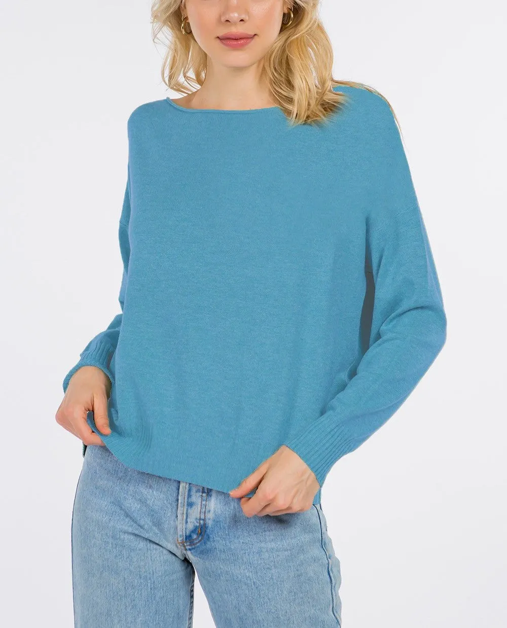 Madeline Boatneck Pullover