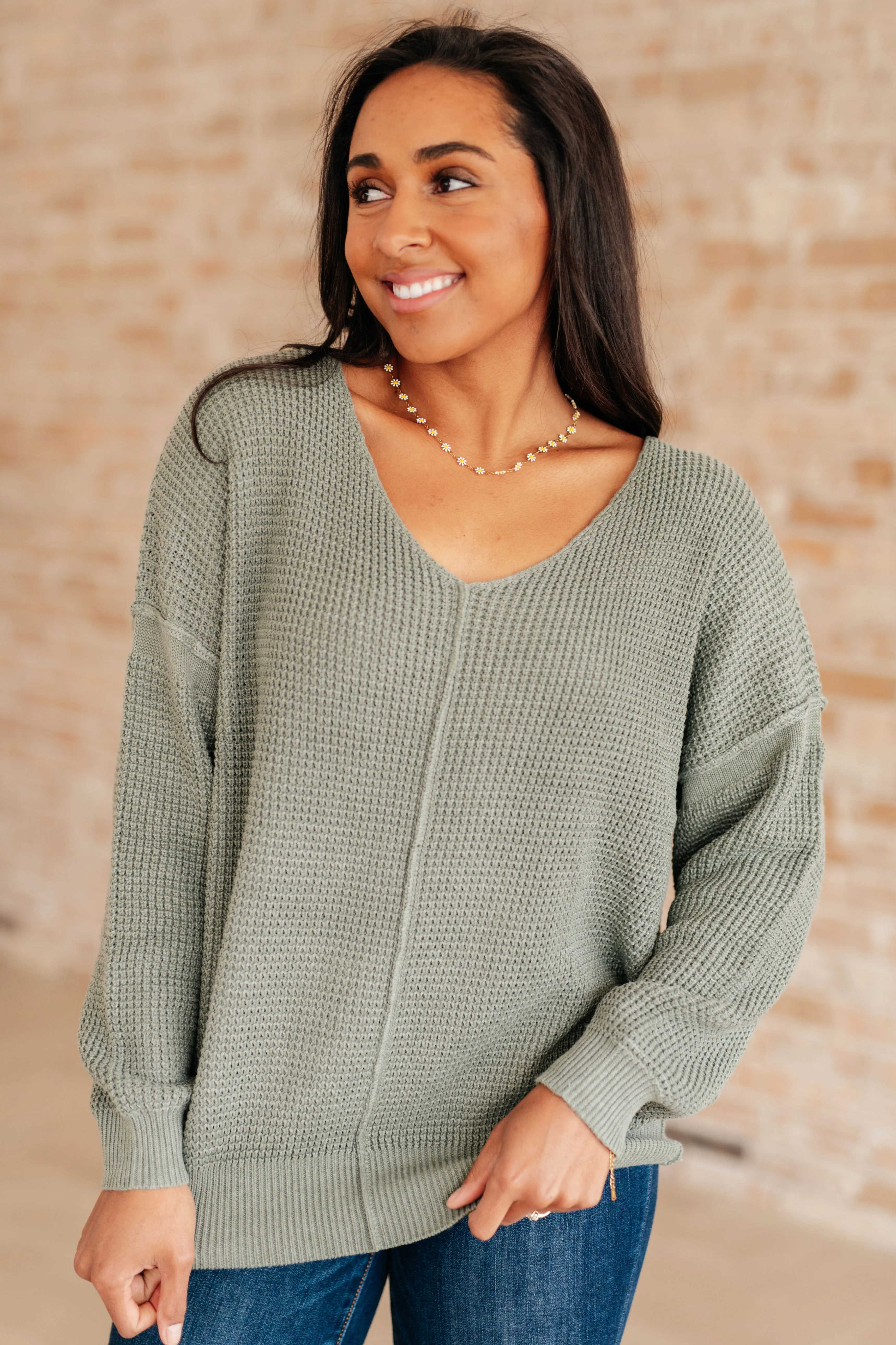 Magi Lune V-Neck Sweater