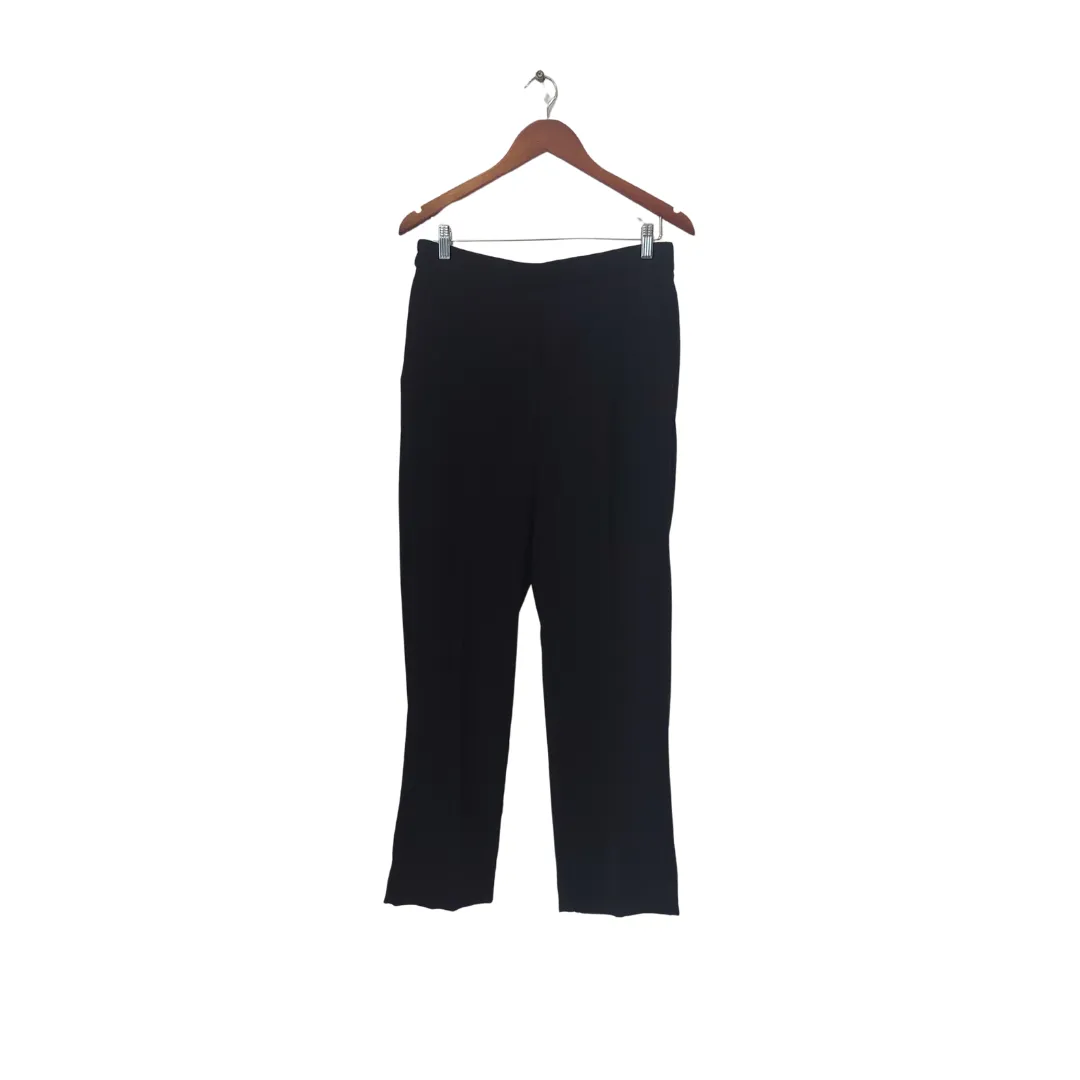 Mango Black Elastic-waist Formal Pants | Brand new |