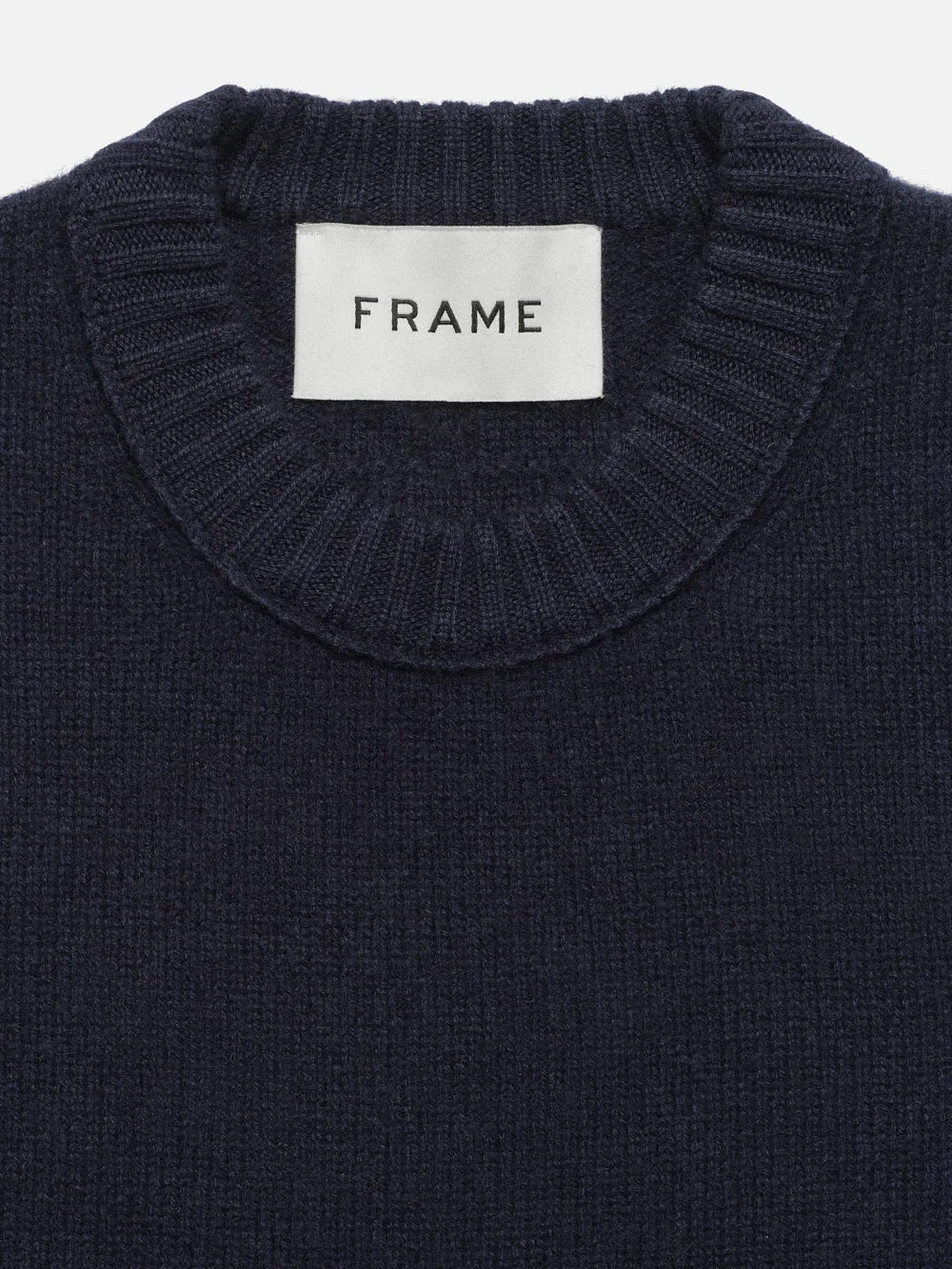 Men's Cashmere Crewneck Sweater -- Navy