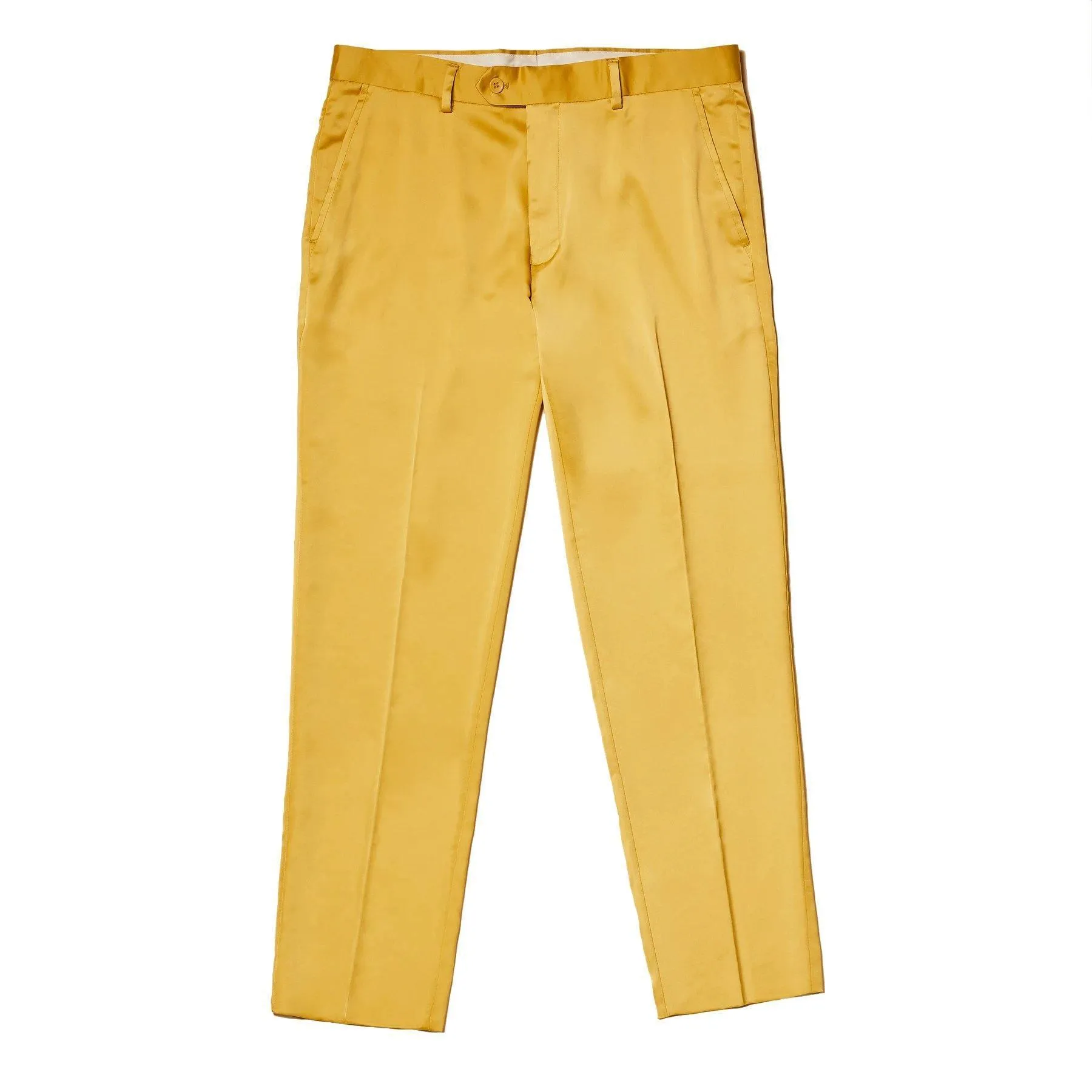 Men's Slim Fit Satin Pants