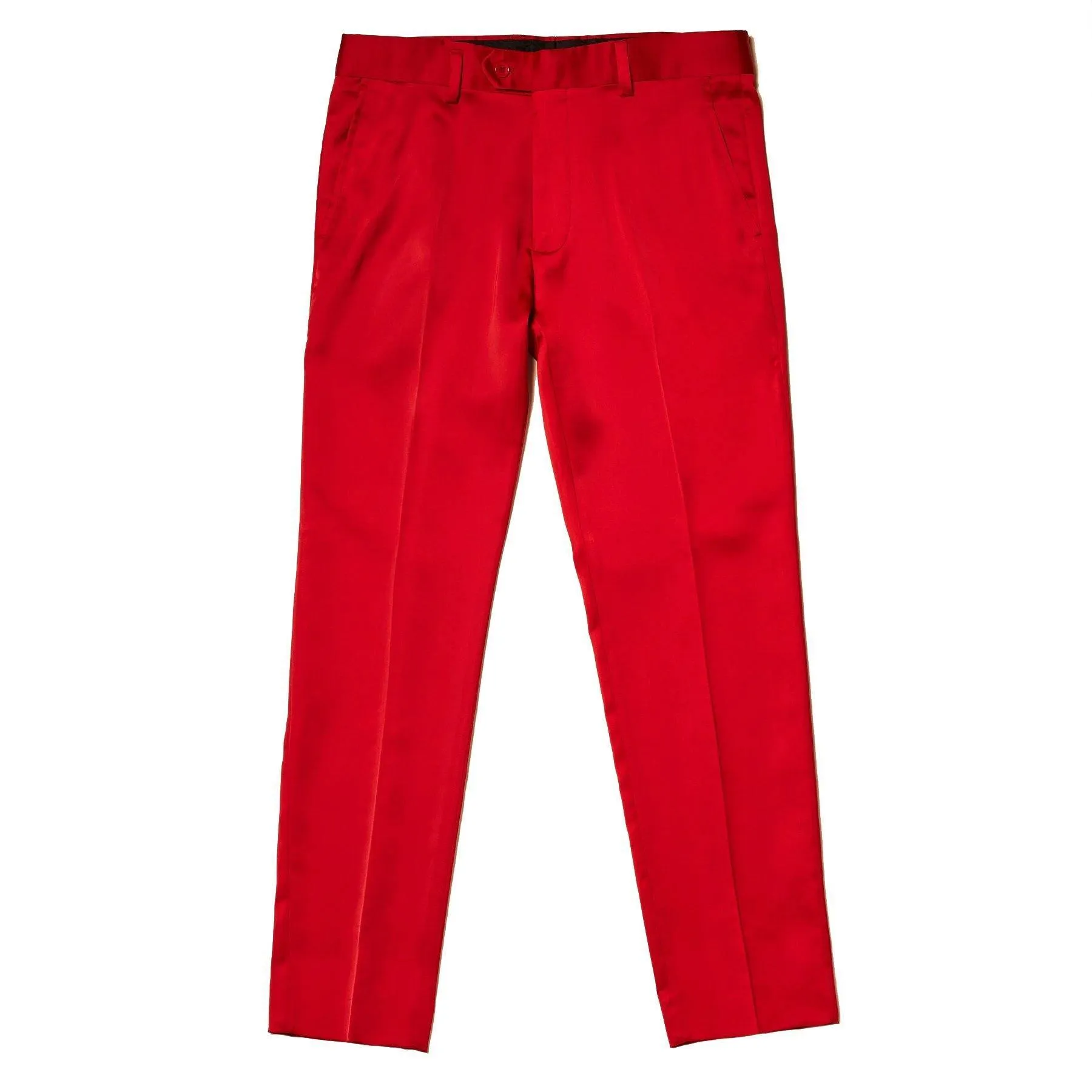 Men's Slim Fit Satin Pants