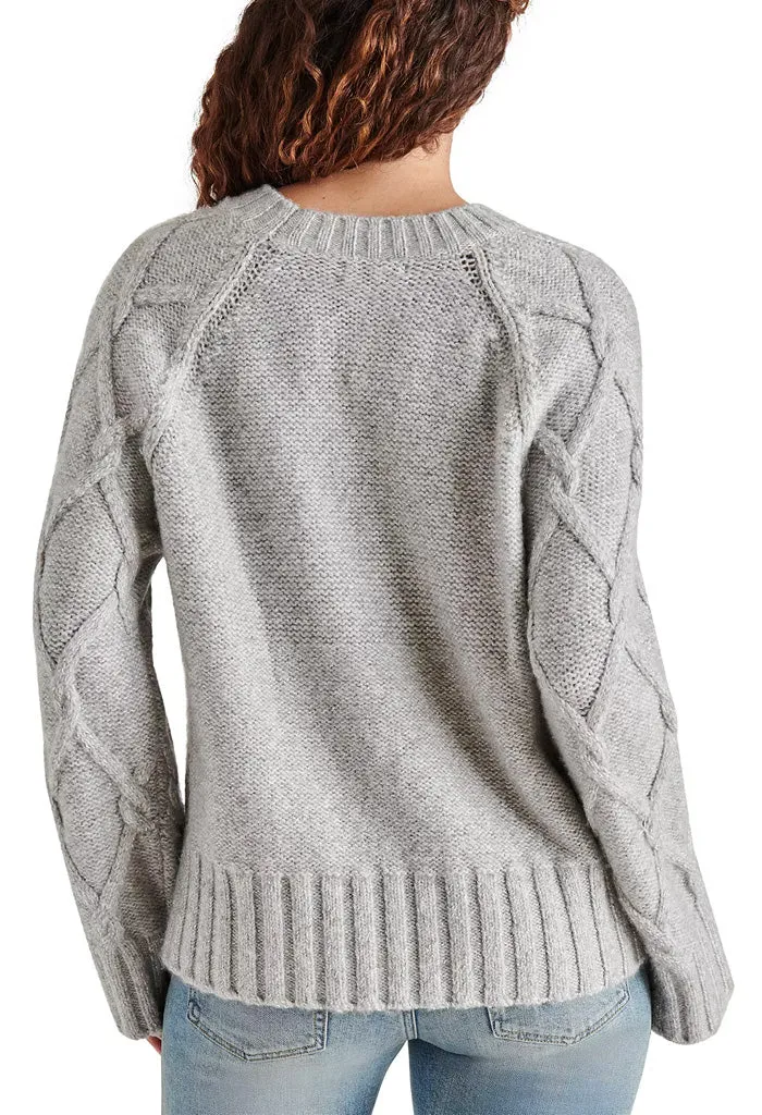 Micah Sweater-Silver Grey