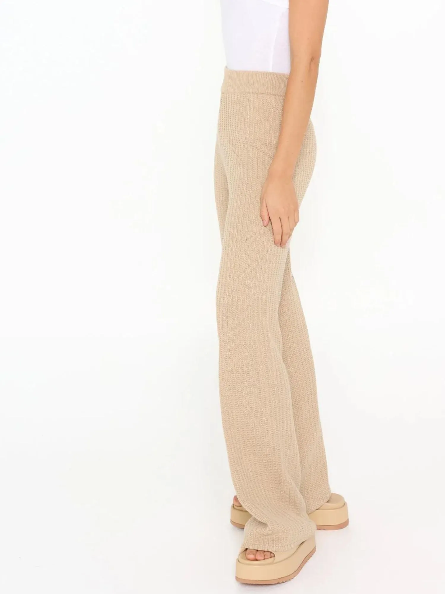 Miya Knit Pant |  Sand