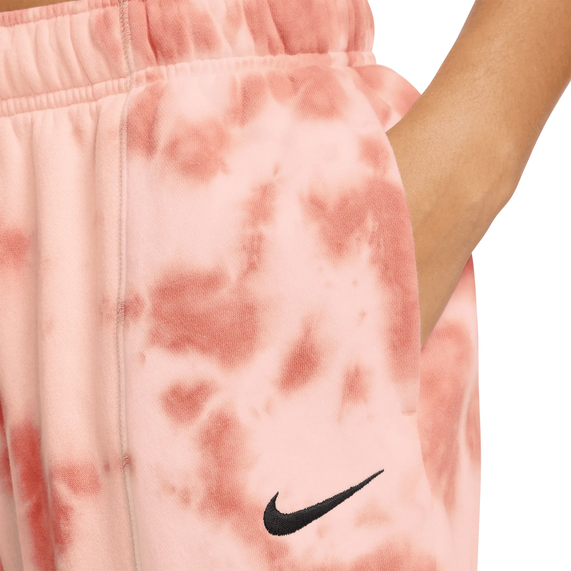 Nike Women's NSW Tie-Dye Fleece Pants Atmosphere/Madder Root DM6363-610