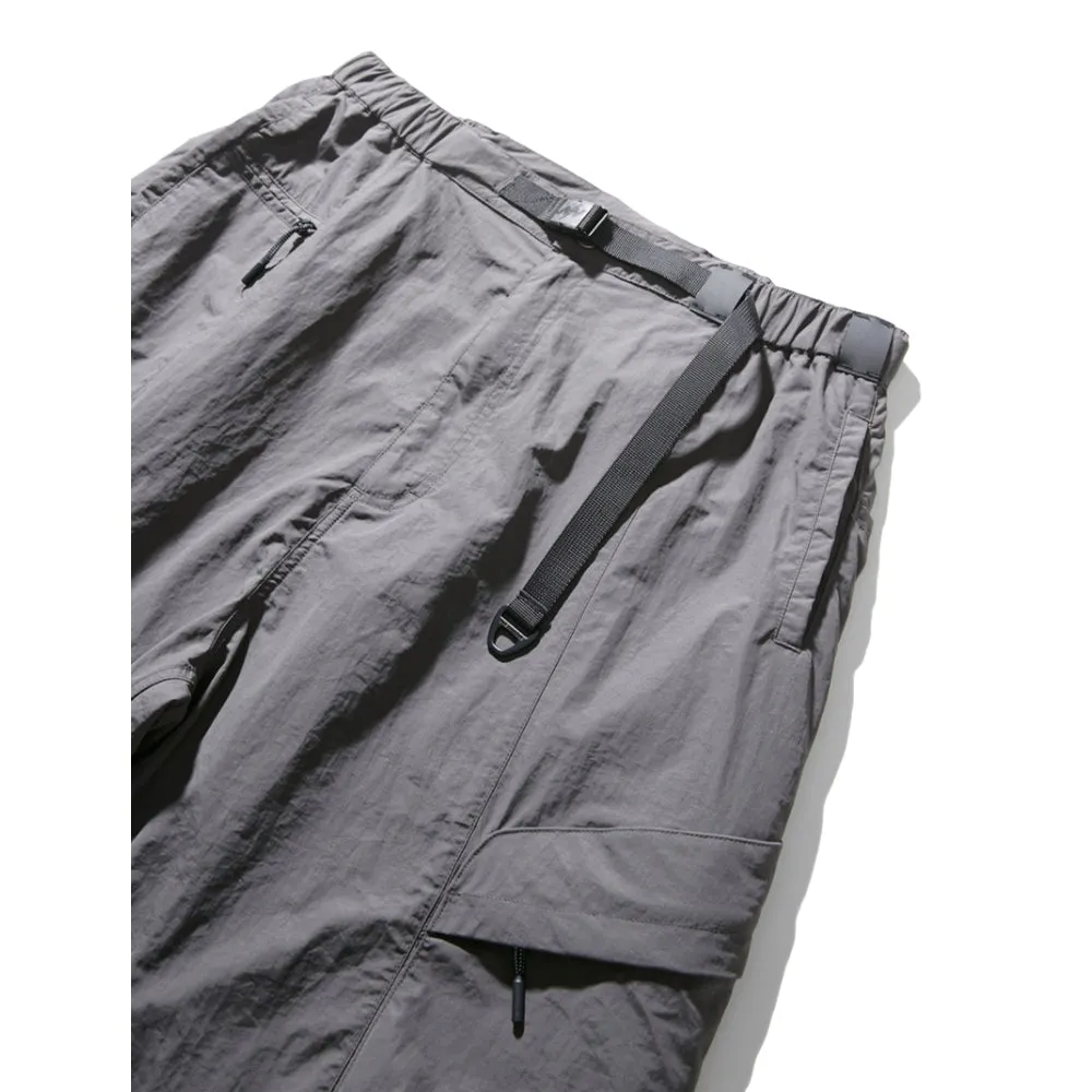 NINE POINT NINE ELEMENT POCKET PANTS-DARK GREY