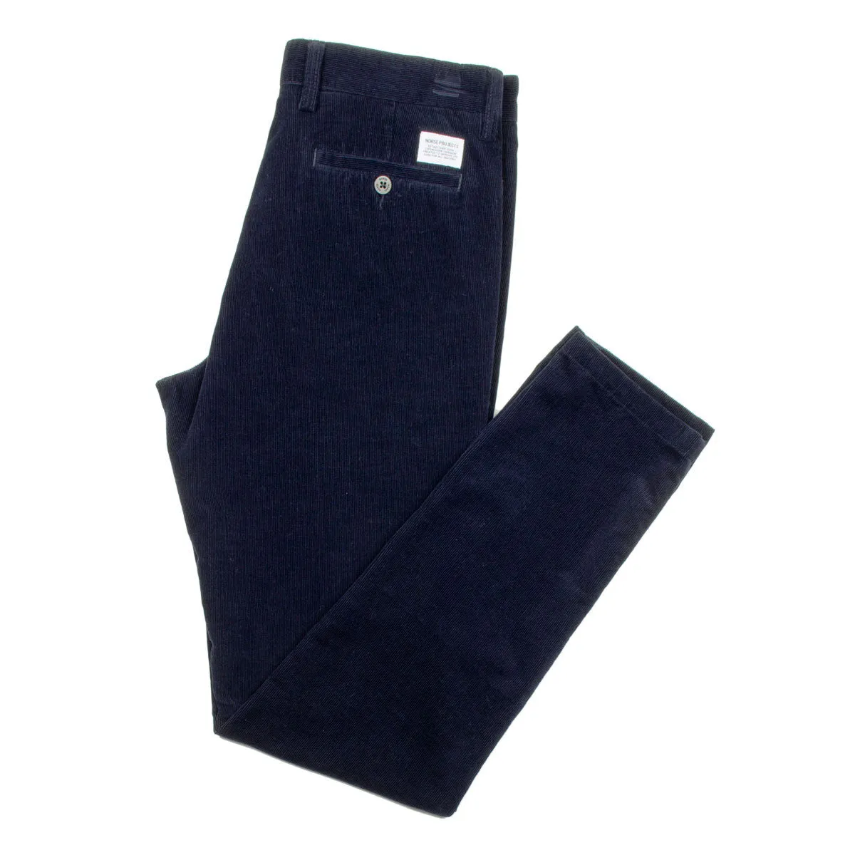 Norse Projects - Aros Slim Corduroy Trousers - Navy