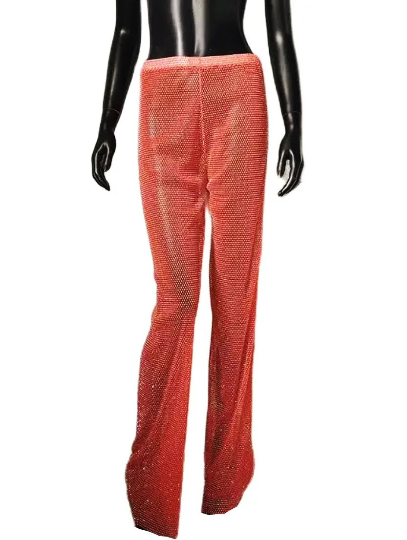 ORANGE DIAMOND PANTS