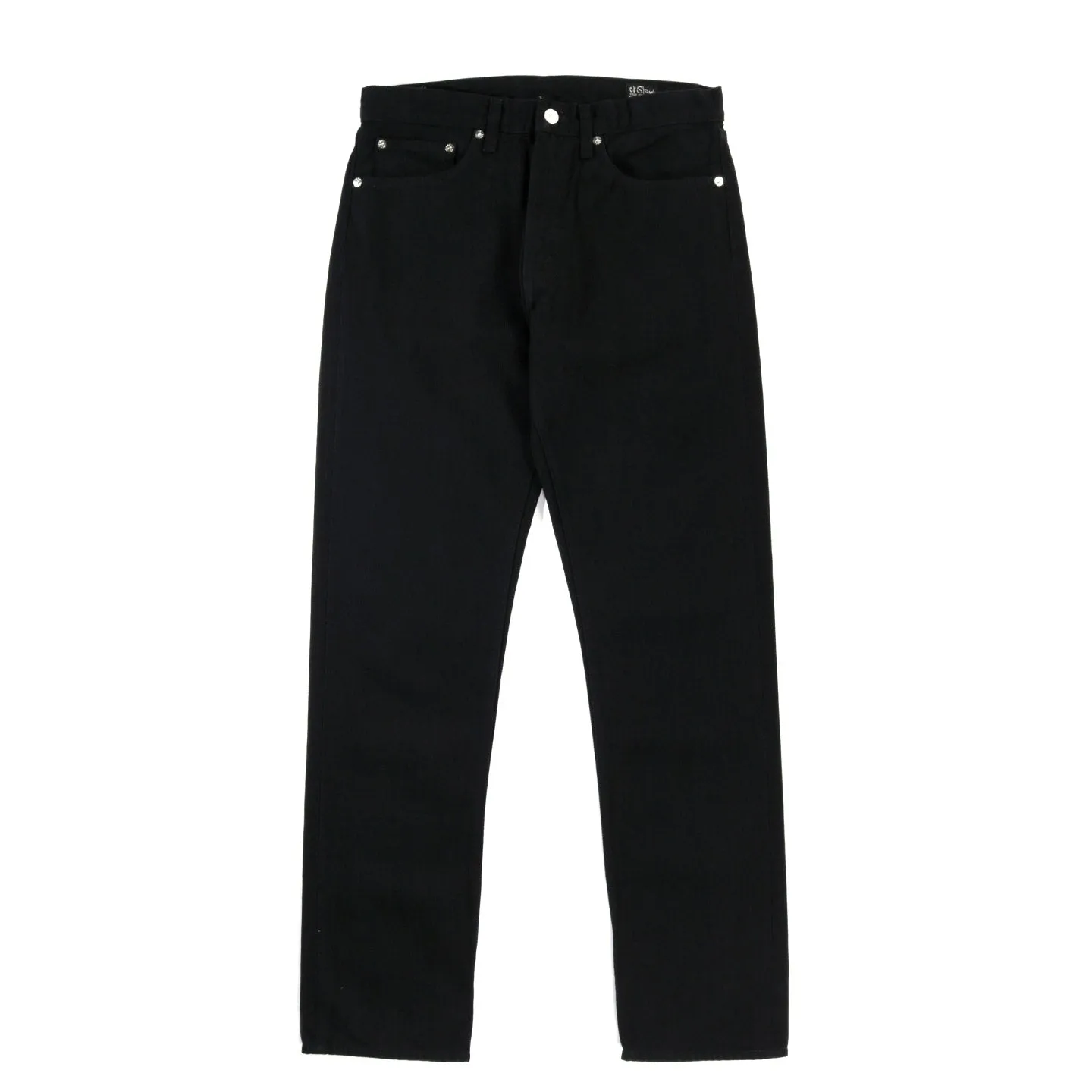 ORSLOW 107 IVY FIT BLACK DENIM