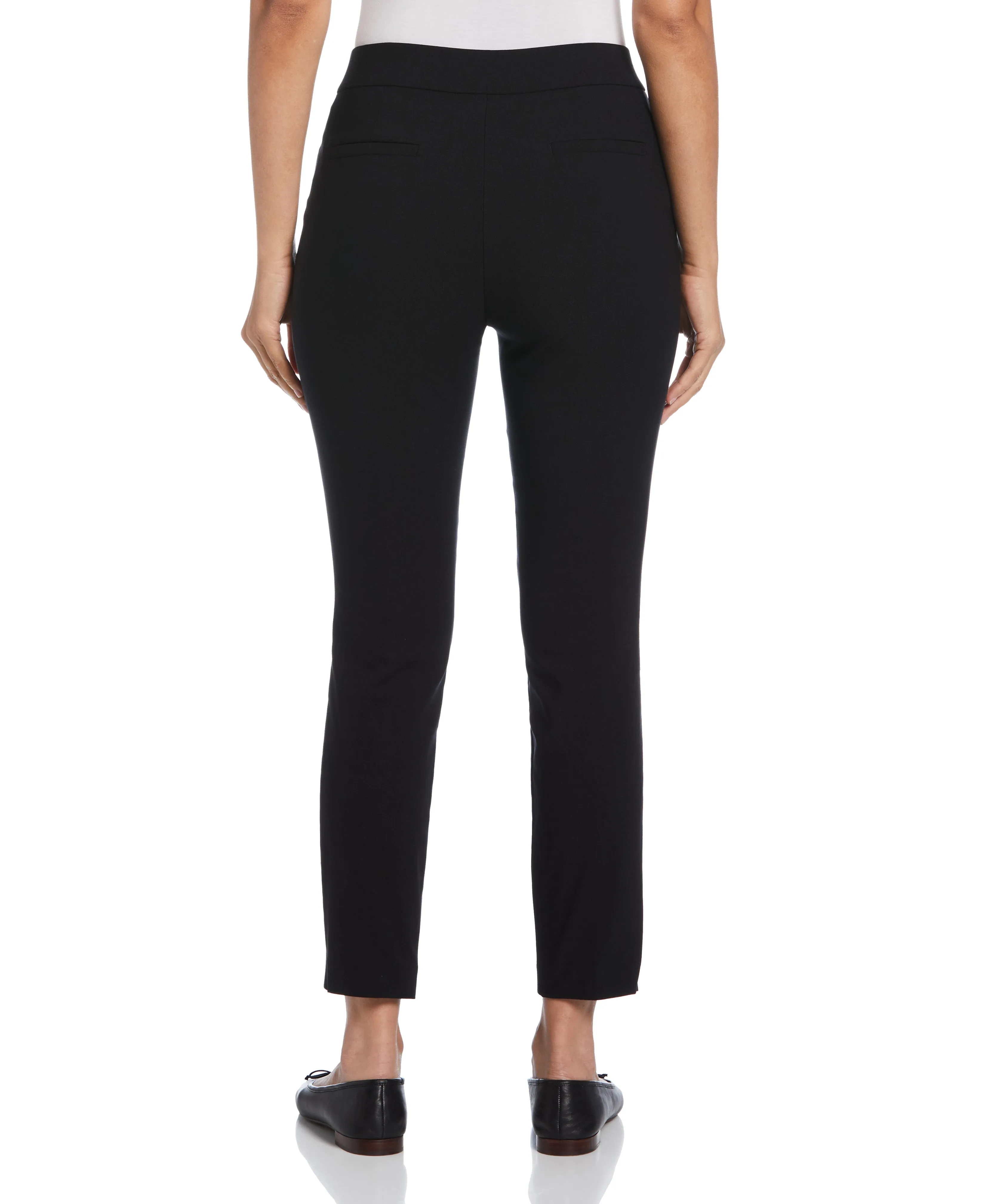 Petite Supreme Stretch Twill Slim Pull-On Ankle Pant